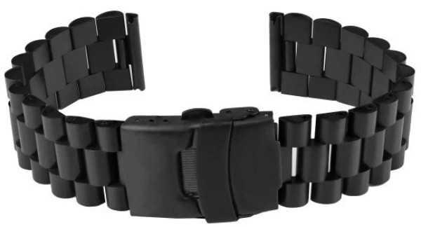 Metalni kaiš 20mm Crna boja MK20.21