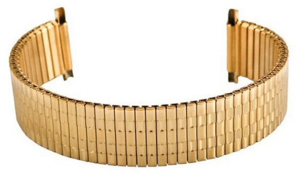 Metalni kaiš (rastegljivi) 16-22 mm Zlatna boja MK16.31