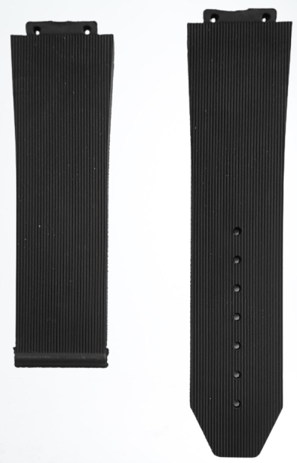 Hublot kaiš 19x22mm Crna boja HK-1