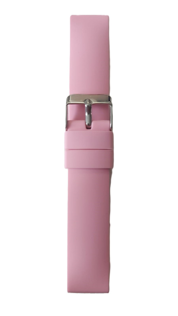 Silikonski kaiš 18mm Roze boja SK18.10/1