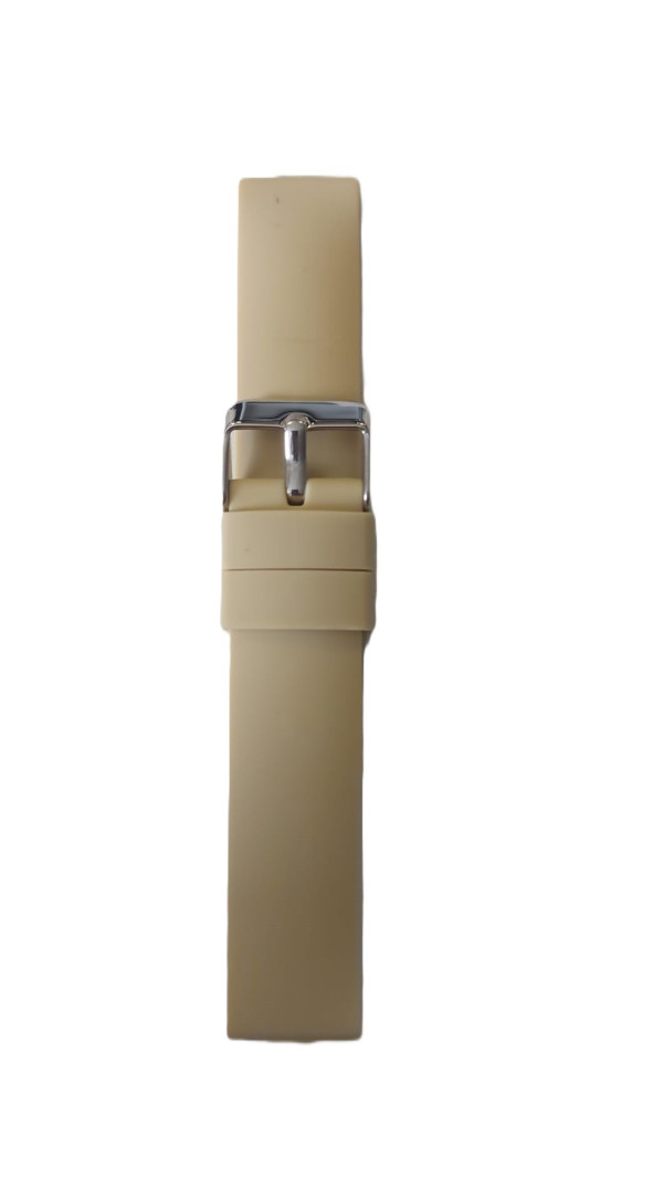 Silikonski kaiš 18mm Krem boja SK18.20