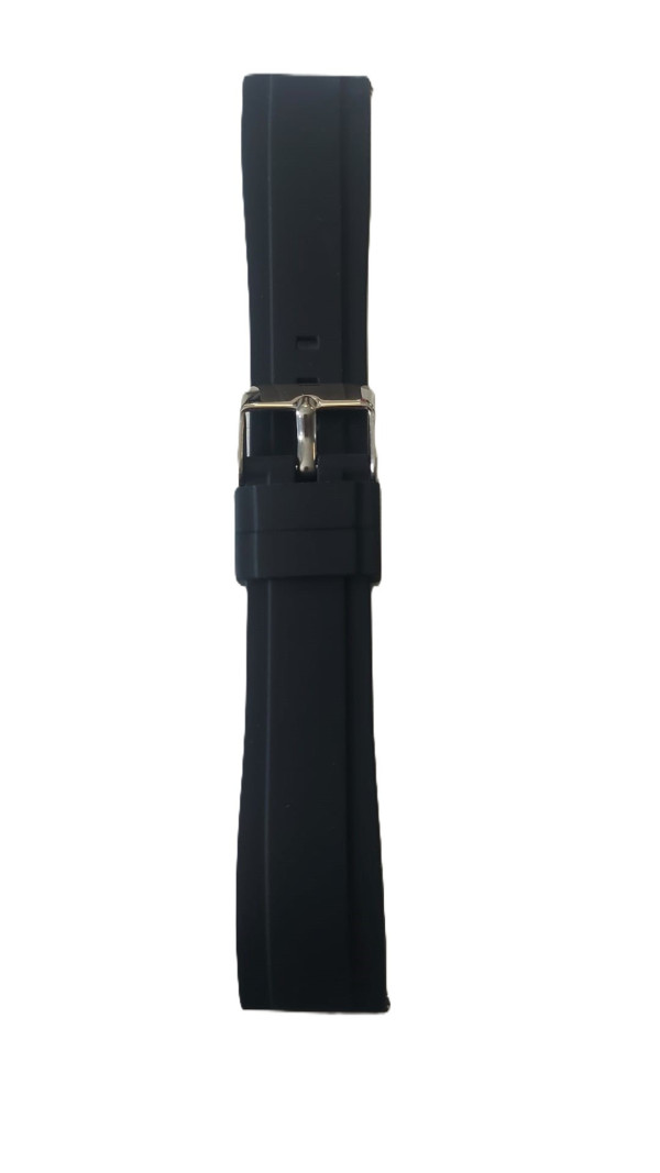 Silikonski kaiš 20mm Crna boja SK20.08