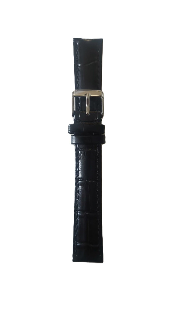 Kožni kaiš 18mm XL Crna boja 18.227XL