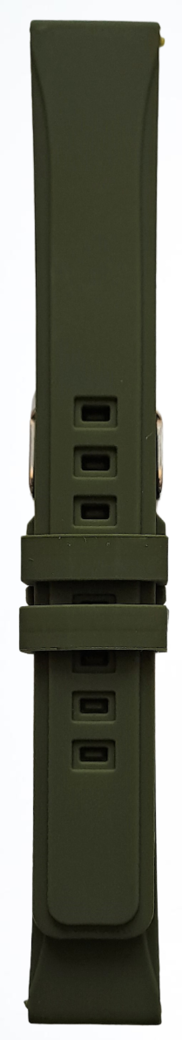 Silikonski kaiš 24mm Zelena boja SK24.14