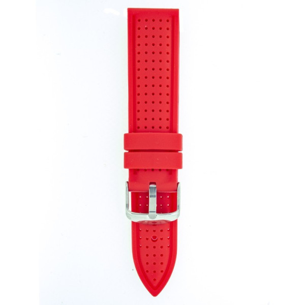 Silikonski kaiš - SK24.31 Crvena boja 24mm