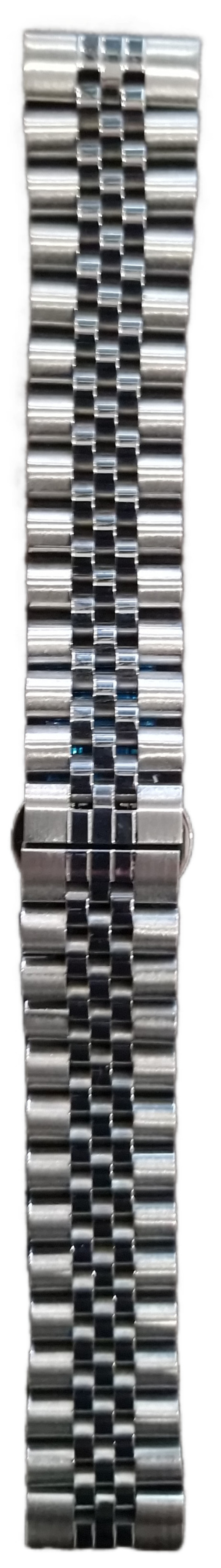 Metalni kaiš MK22.23 Srebrni 22mm