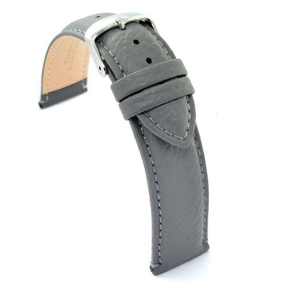 Kožni kaiš Diloy 20mm DIL205.7 Siva boja