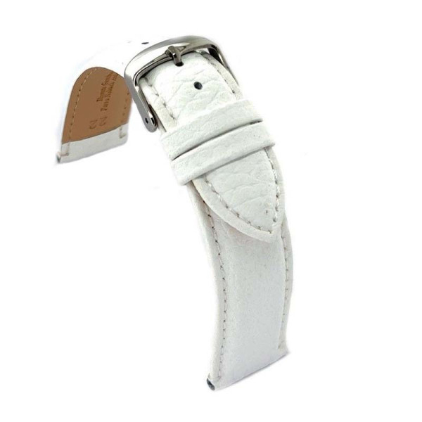 Kožni kaiš Diloy 20mm DIL205.22 Bela boja