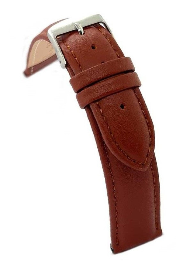 Kožni kaiš Diloy 20mm DIL302.8 Terakota boja