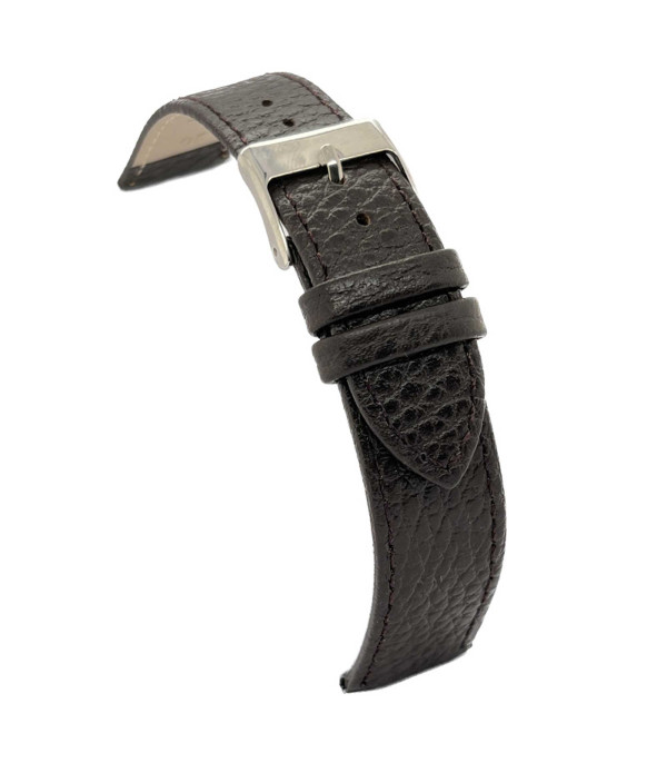 Kožni kaiš Diloy 20mm DIL178.2 Tamno braon boja