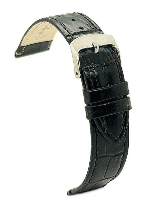 Kožni kaiš Diloy 14mm DIL402.1 Crna boja