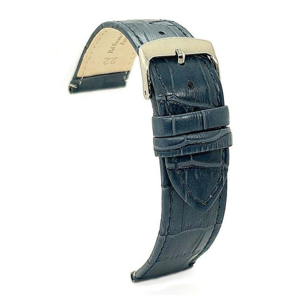 Kožni kaiš Diloy 12mm DIL402.5 Teget boja