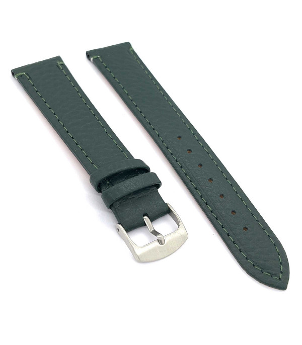 Kožni kaiš Diloy 20mm DIL178.27 Tamno zelena boja