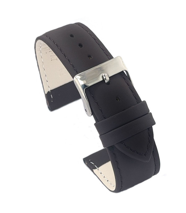 Kožni kaiš Diloy 20mm DIL702.2 Tamno braon boja