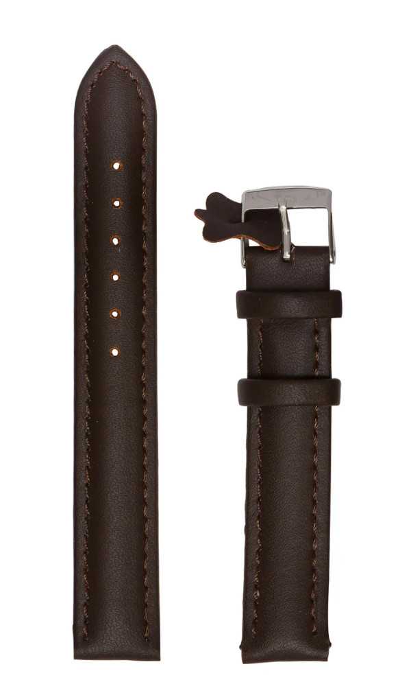 Kožni kaiš 14mm Tamno braon boja 14.84