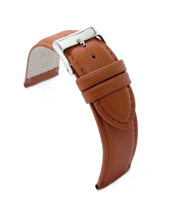 Kožni kaiš Diloy 12mm DIL702.3.12 Svetlo braon boja