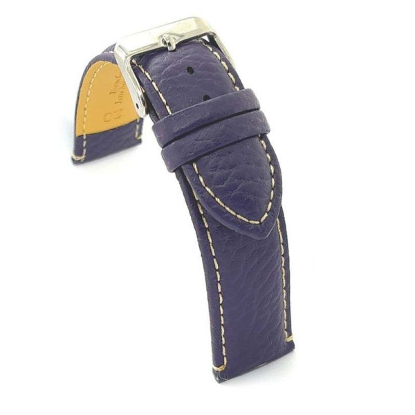 Kožni kaiš Diloy 16mm DIL206.18 Lila boja