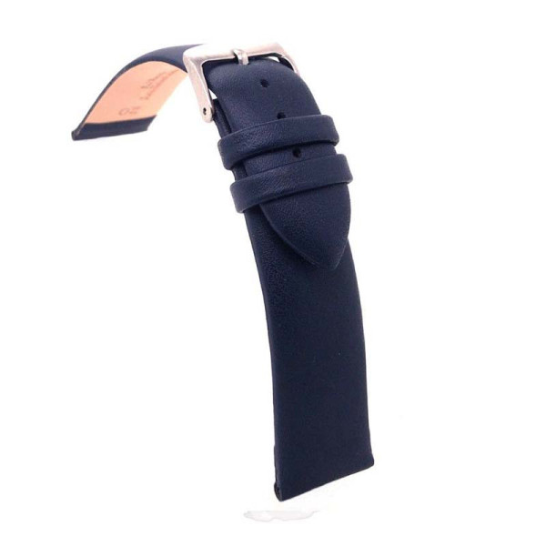 Kožni kaiš Diloy 12mm DIL301.5 Teget boja