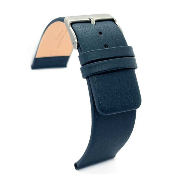 Kožni kaiš Diloy 24mm DIL327.5 Teget boja