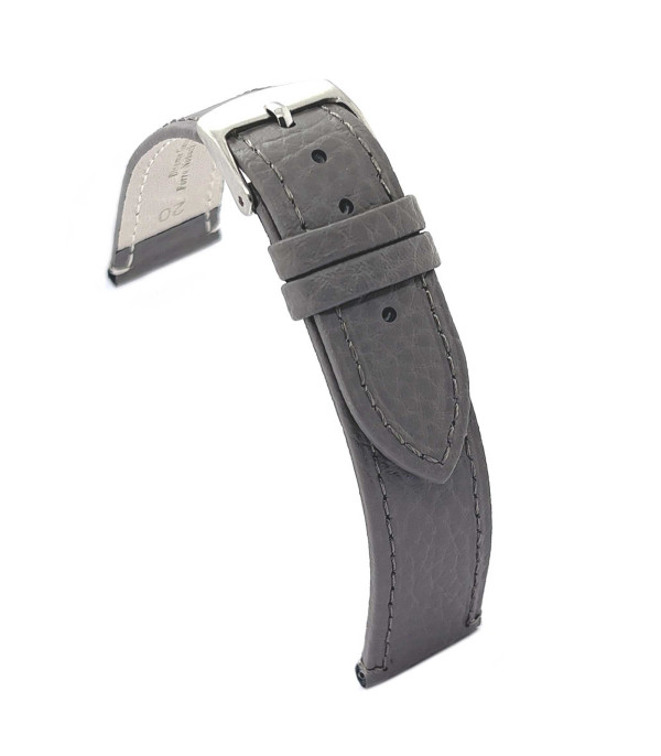 Kožni kaiš Diloy 20mm DIL178.7 Siva boja