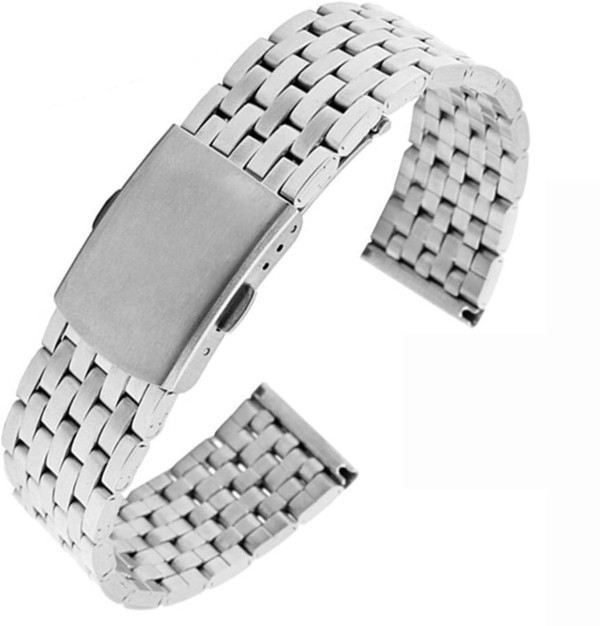 Metalni kaiš 18mm MK18.08 Srebrni