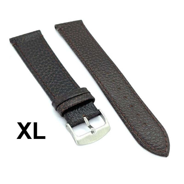 Kožni kaiš Diloy XL 18mm DIL86EL.2 Tamno braon boja