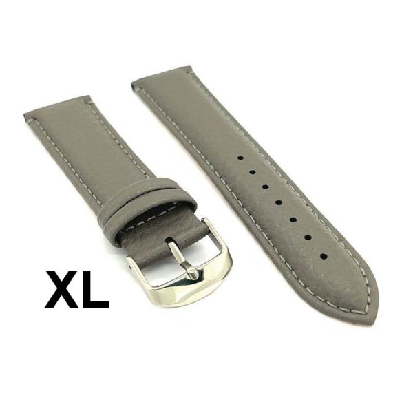 Kožni kaiš Diloy XL18mm DIL205EL.7 Siva boja