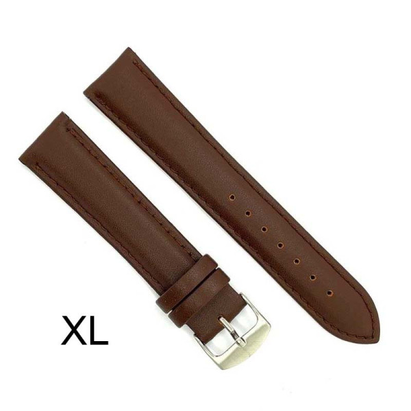 Kožni kaiš Diloy XL 16mm DIL302EL.2 Tamno braon boja