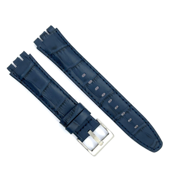 Swatch kaiševi  SW19.09 Teget boja 19mm