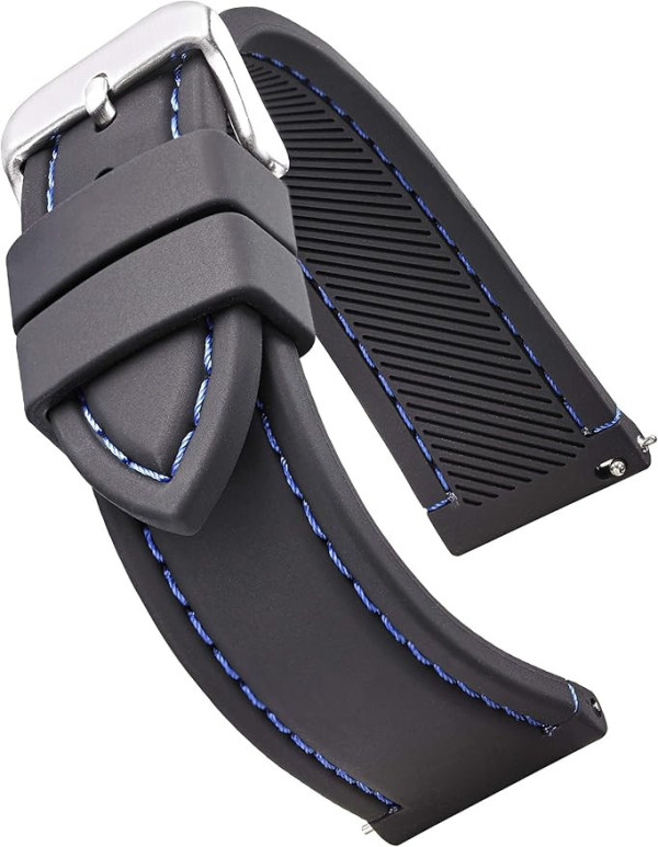 Silikonski kaiš SK24.08  Crna boja 24mm