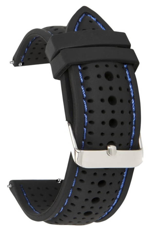 Silikonski kaiš  SK22.58 Crna 22mm