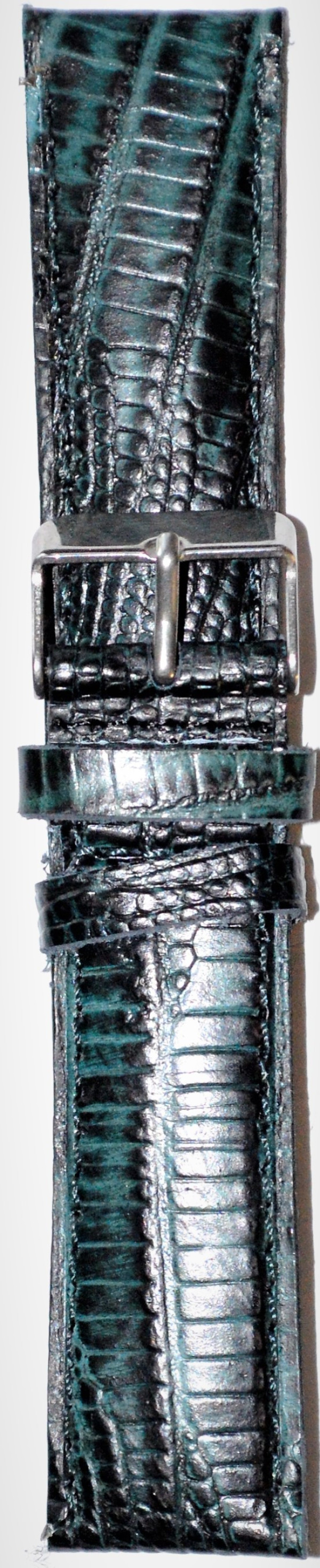 Kožni kaiš 22mm Zelena boja 22.48