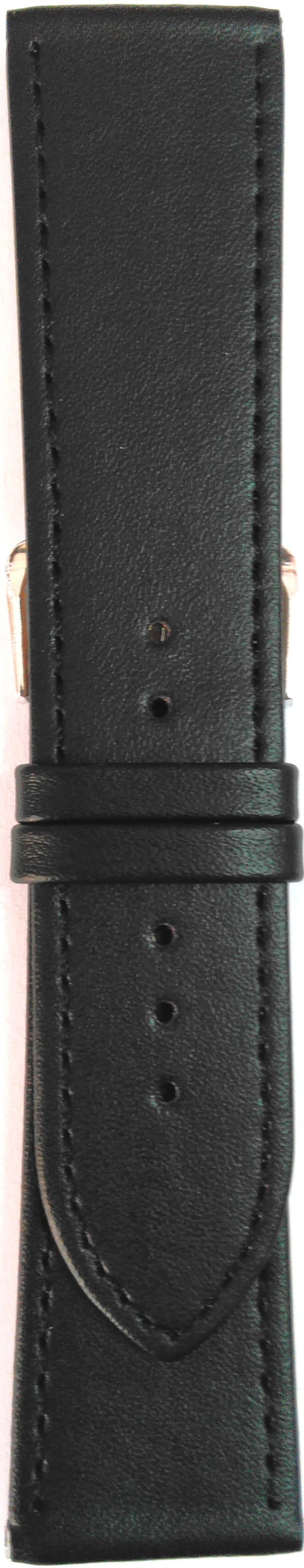 Kožni kaiš 24mm ( Eko koža) Crna boja 24.14