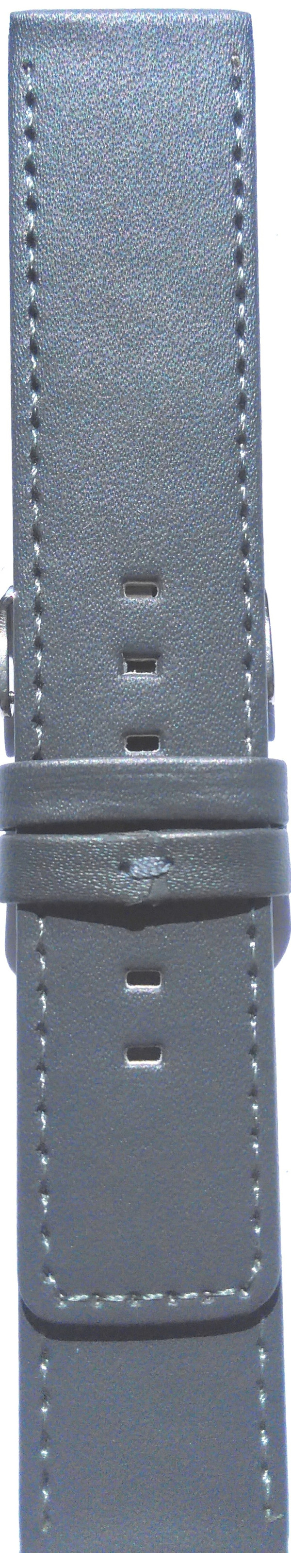 Kožni kaiš 22mm ( Eko koža) Siva boja 22.03