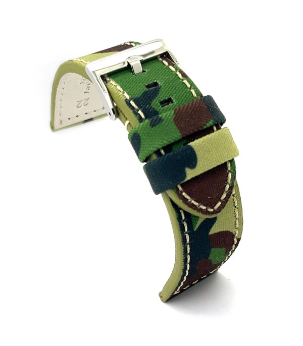 Platneni kaiš Diloy 18mm DIL370.11 Maskirno zelena