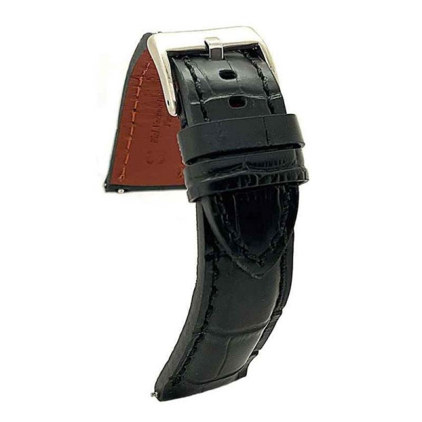 Kožni kaiš Diloy 20mm DIL395.1 Crna boja