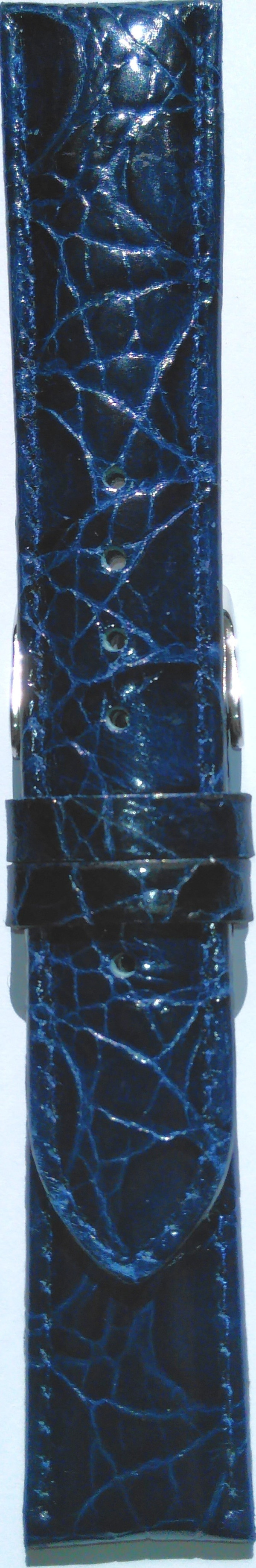 Kožni kaiš 20mm Teget boja 20.124