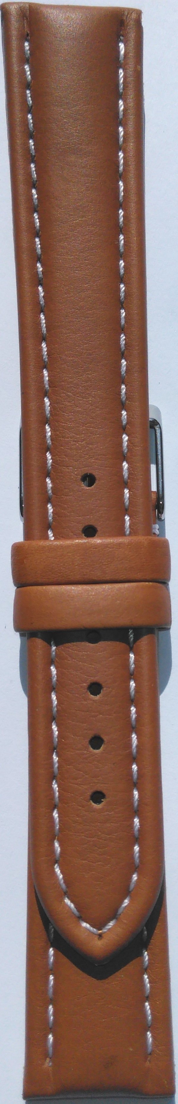 Kožni kaiš 20mm Svetlo Braon boja 20.172