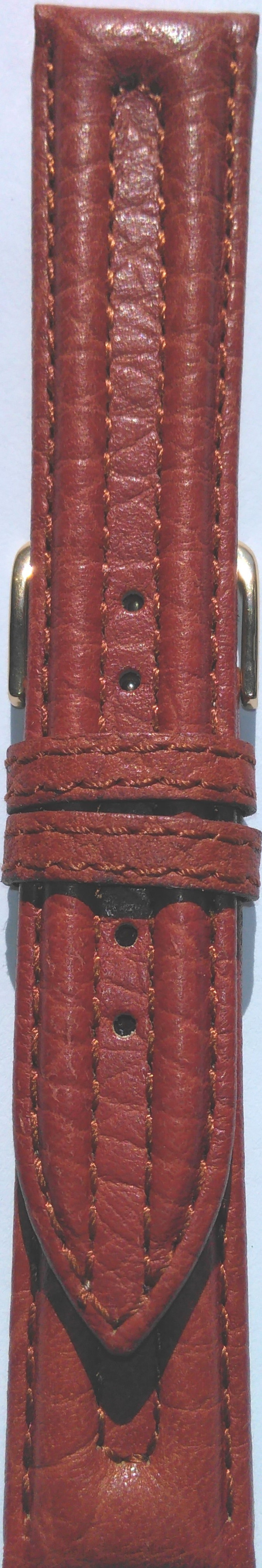 Kožni kaiš 20mm Terakota boja 20.179