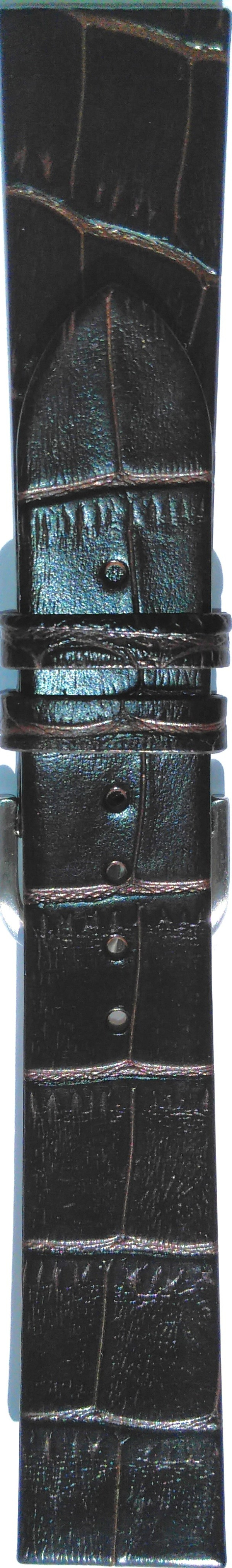 Kožni kaiš 20mm  Tamno Braon boja 20.204