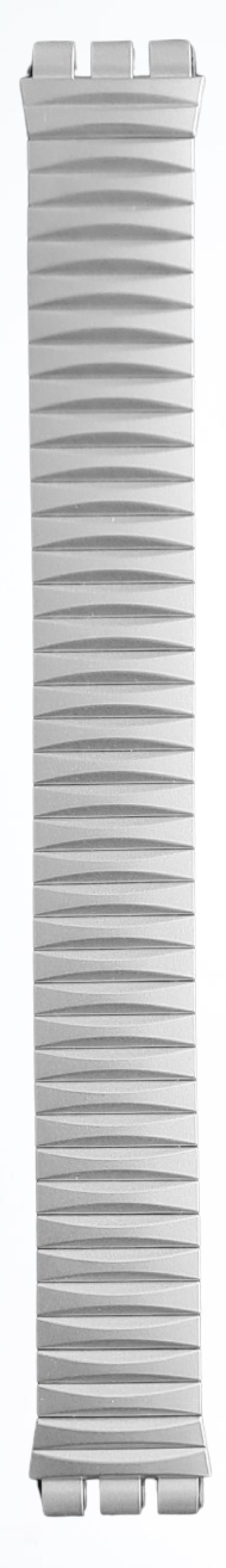 Swatch kaiš rastegljivi 19mm Srebrni  SW19.06