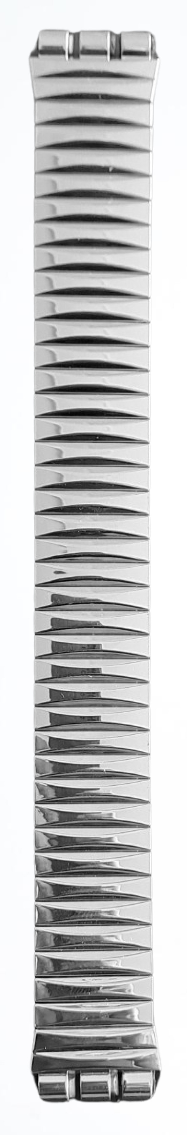 Swatch kaiš rastegljivi 19mm Srebrni  SW19.07