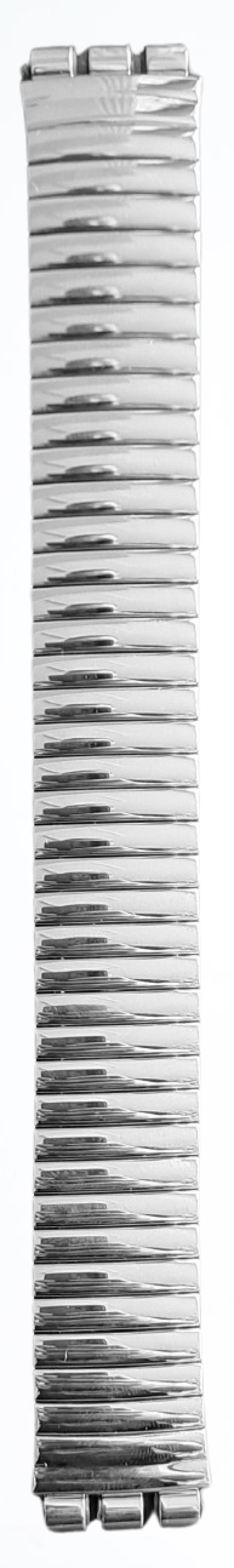 Swatch kaiš rastegljivi 17mm Srebrni  SW17.15