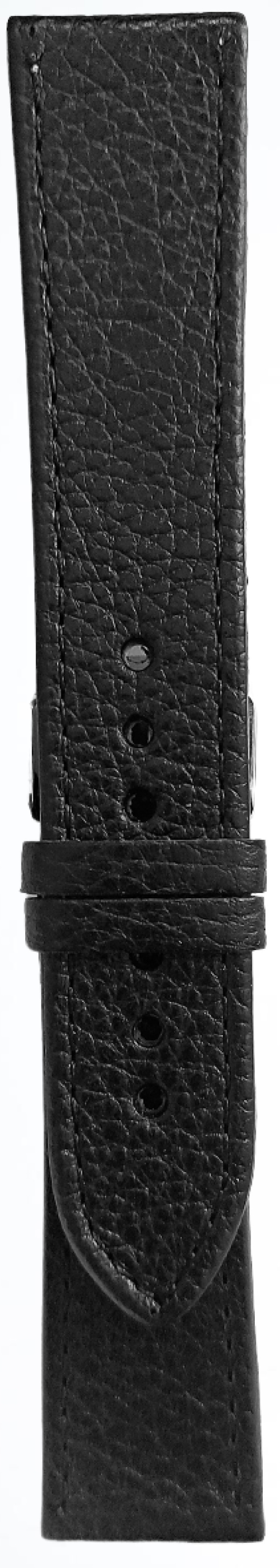 Kožni kaiš 22mm Crna 22.171